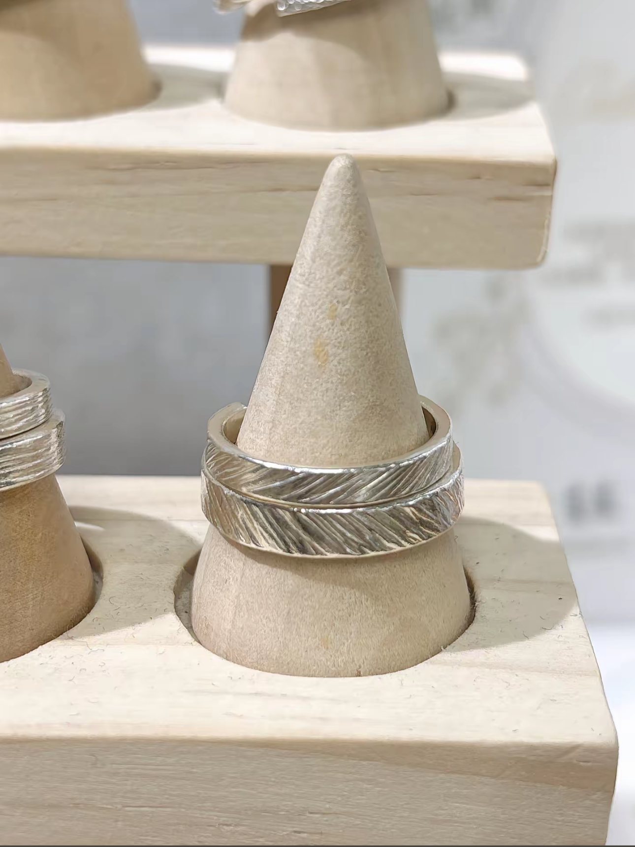 Brushed Line handmade ring reference from MYAI Studio
