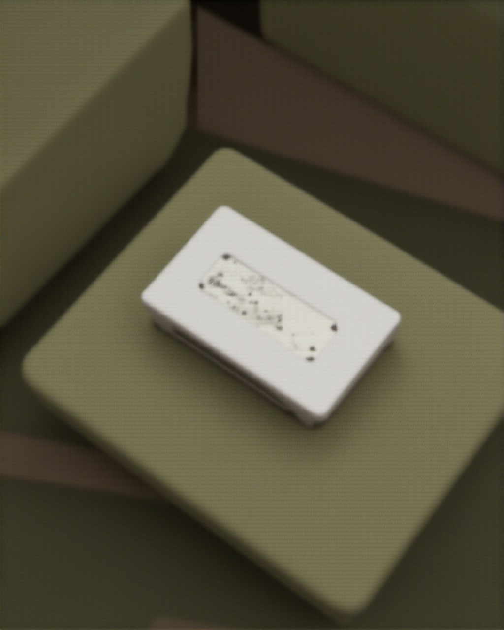 Ginkgo Press textured ring